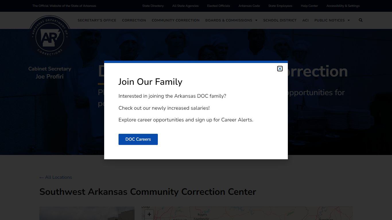 Southwest Arkansas Community Correction Center - Arkansas Department of ...